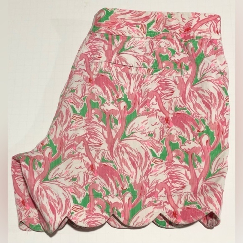 Lilly Pulitzer Flamingo-Print Shorts - Picture 5 of 7